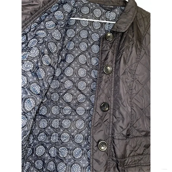 LANDS’ END INSULATED QUILTED BARN COAT - Picture 4 of 5